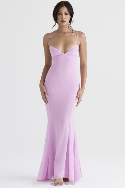 House of CB Loren Pink Maxi Dress XTP20Z393 Clothing