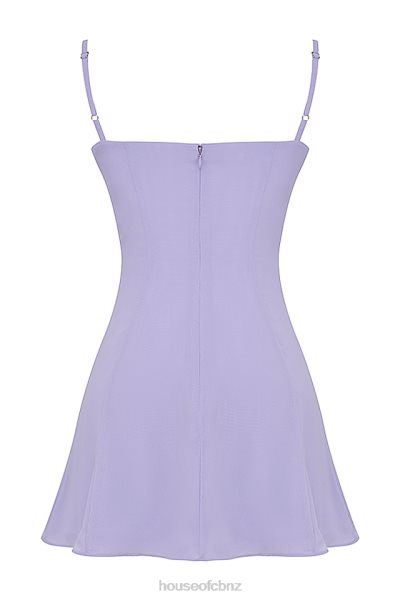 House of CB Christiana Lavender Mini Dress XTP20Z265 Clothing