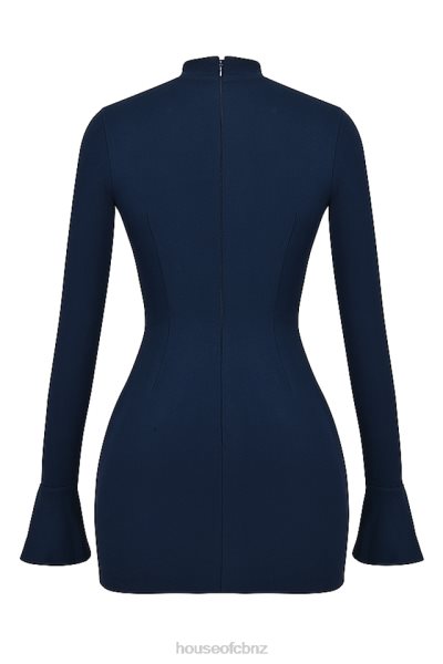 House of CB Mahalia Navy Mini Dress XTP20Z150 Clothing