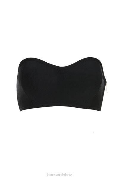 House of CB Naked Black Bandage Strapless Bra XTP20Z1312 Clothing