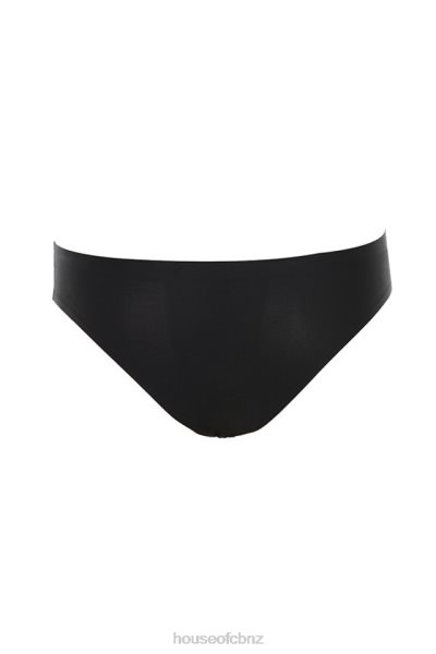 House of CB Micromodal Seamless Briefs - Black XTP20Z1294 Clothing