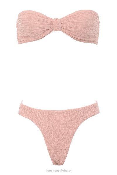 House of CB Antillia Blush Bandeau Bikini XTP20Z1248 Clothing