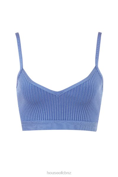 House of CB Evie Azure Bandage Bralette XTP20Z759 Clothing