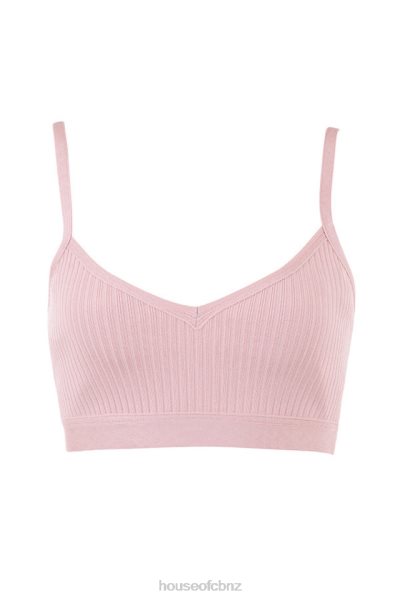 House of CB Evie Blush Bandage Bralette XTP20Z762 Clothing