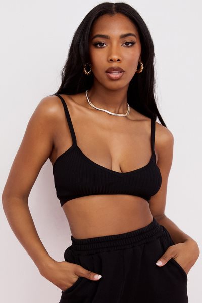 House of CB Evie Ink Bandage Bralette XTP20Z758 Clothing