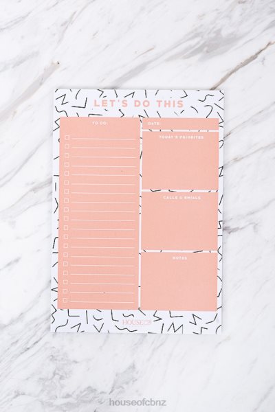 House of CB Lets Do it Planner Sheets Duo Pack XTP20Z1351 Gifts