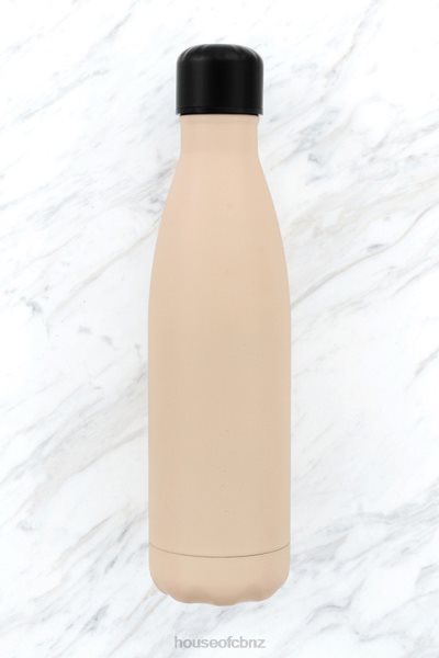 House of CB Metal Beige & Black Water Bottle XTP20Z1329 Gifts