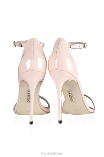 House of CB MARIVEL Patent Blush Leather Sandals XTP20Z1132 Shoes