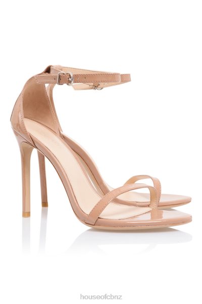 House of CB Marivel Neutral Strap Sandals XTP20Z1090 Shoes