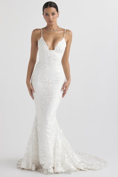 House of CB Solene White Lace Bridal Gown XTP20Z1142 Weddings