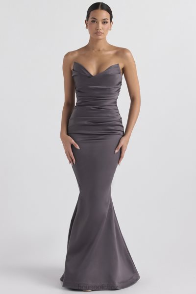 House of CB Fleur Shadow Satin Strapless Gown XTP20Z1151 Weddings