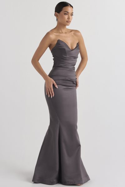 House of CB Fleur Shadow Satin Strapless Gown XTP20Z1151 Weddings