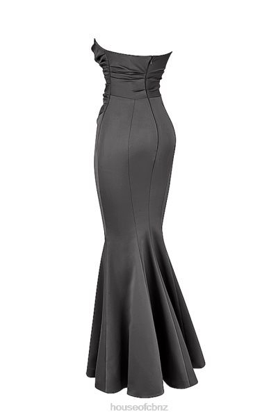 House of CB Fleur Shadow Satin Strapless Gown XTP20Z1151 Weddings