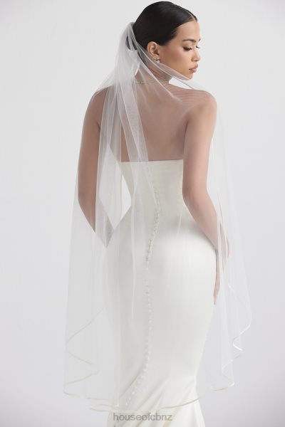 House of CB Simone White Soft Tulle Veil XTP20Z1144 Weddings