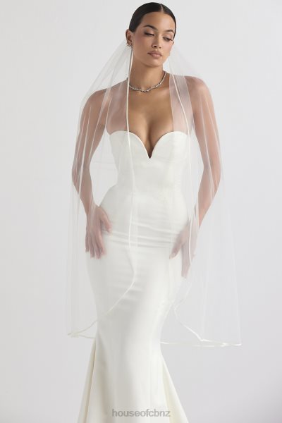 House of CB Simone White Soft Tulle Veil XTP20Z1144 Weddings