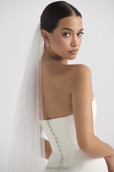 House of CB Simone White Soft Tulle Veil XTP20Z1144 Weddings